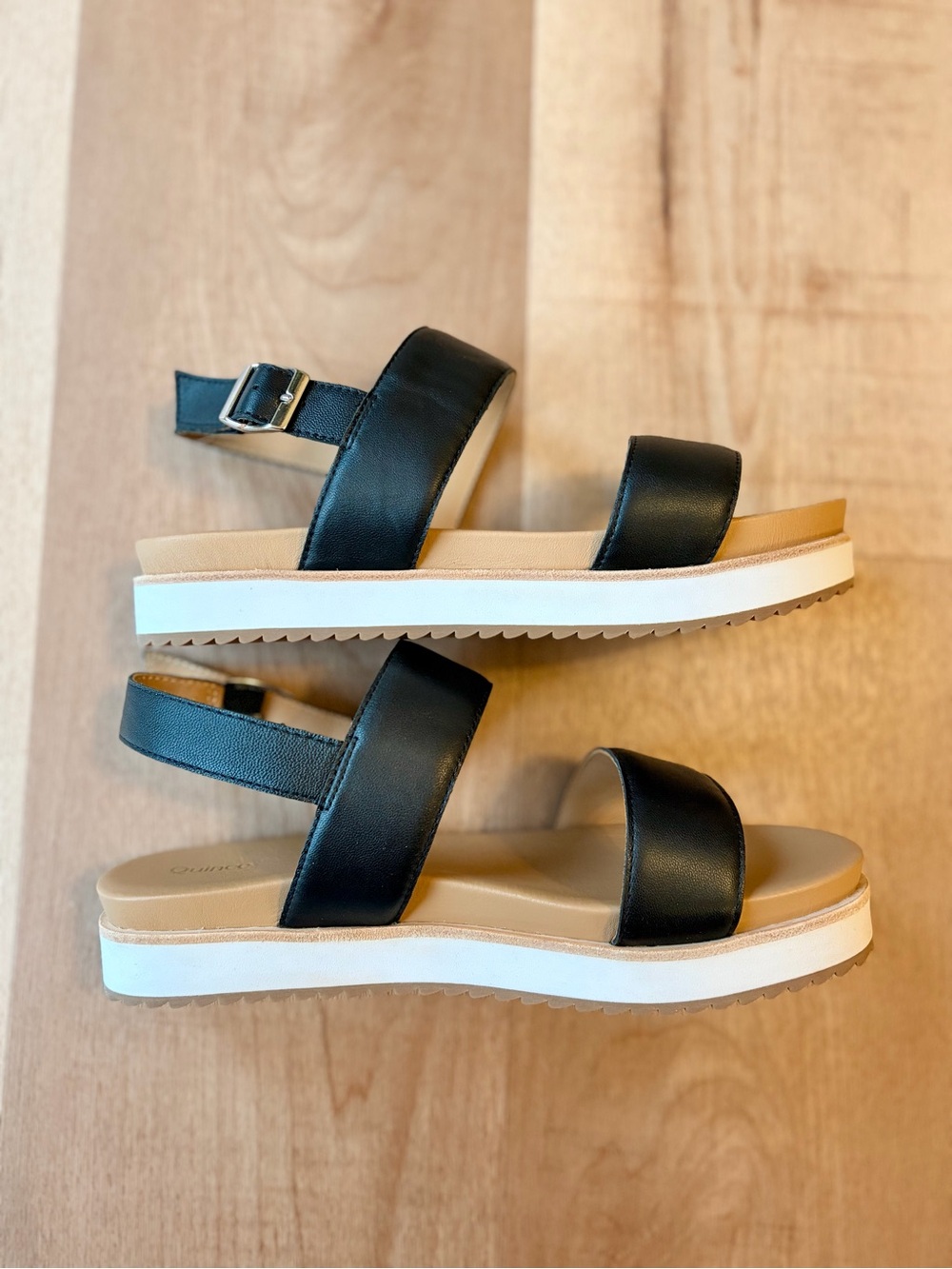 Quince Italian Leather Platform Sandal